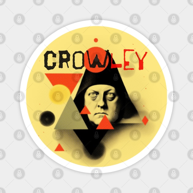 Aleister Crowley Magnet by WickedAngel